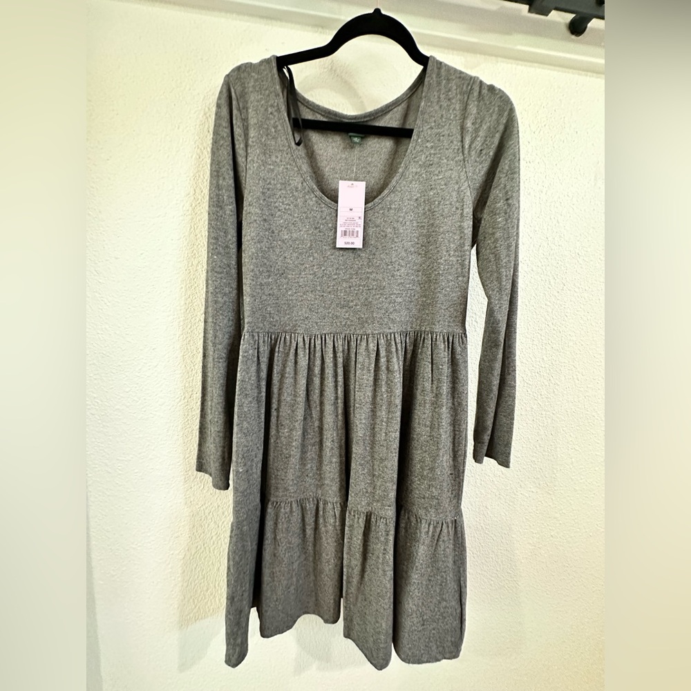 Grey Wild Fable Long Sleeve Dress